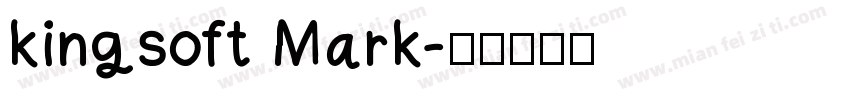 kingsoft Mark字体转换